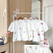 Summer Cotton Loose Lace V-Neck Border Embroidered Tops